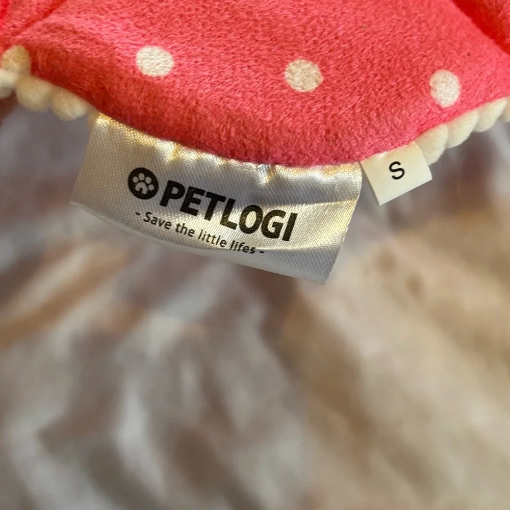 Pink Polka Dot Dog Elizabethan Collar No Licking Size Small